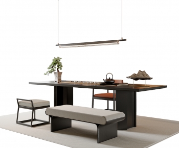 New Chinese Style Tea Tables And Chairs-ID:272511016