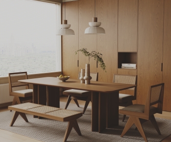 Modern Dining Table And Chairs-ID:994606978