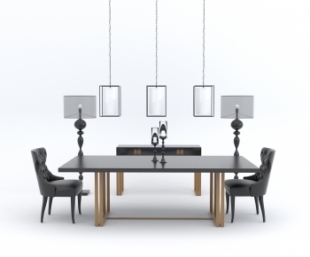 Modern Dining Table And Chairs-ID:642237903