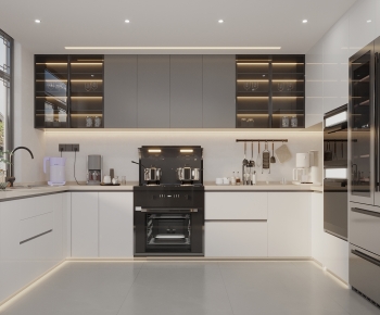 Modern Kitchen Cabinet-ID:151057969