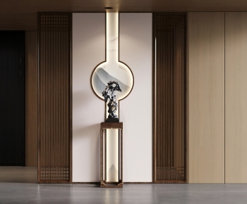 New Chinese Style Hallway-ID:625802996