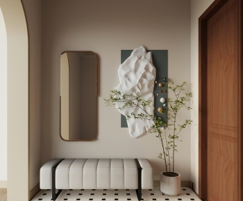 French Style Stool For Changing Shoes-ID:962748052