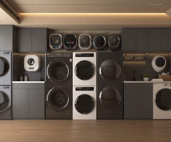 Modern Washing Machine-ID:627870642