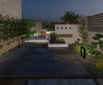 Modern Courtyard/landscape-ID:118160014