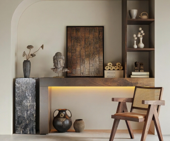 Wabi-sabi Style Console-ID:209486013
