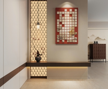 New Chinese Style Hallway-ID:500021937