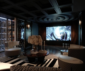 Modern Audiovisual Room-ID:851392036