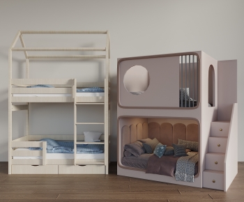 Modern Bunk Bed-ID:715140101