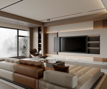 Modern A Living Room-ID:358269222