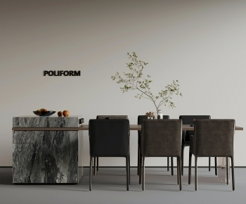 Modern Dining Table And Chairs-ID:216603047