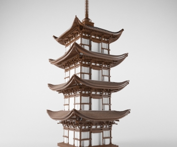 Chinese Style Tower-ID:876720073