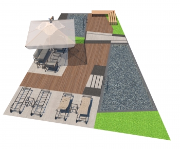 Modern Swimming Pool-ID:731024034