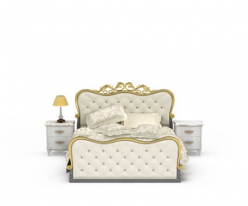 European Style Double Bed-ID:715675126