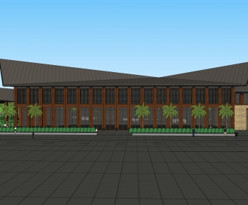 New Chinese Style Appearance Of Commercial Building-ID:799798019