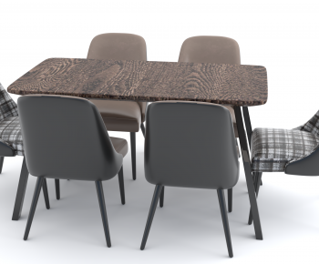 Modern Dining Table And Chairs-ID:304605962