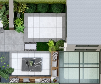 New Chinese Style Courtyard/landscape-ID:364509113
