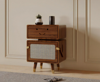 Nordic Style Bedside Cupboard-ID:434139973