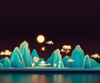 New Chinese Style Meichen-ID:602937948