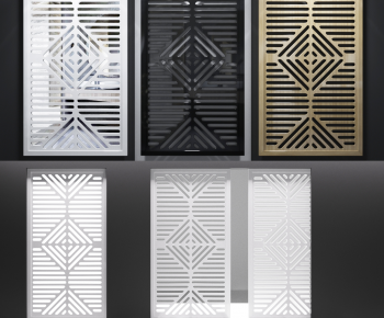 Modern Metal Screen Partition-ID:545969017