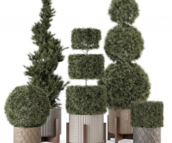现代落地绿植盆栽组合-ID:713510049