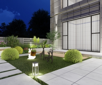 Modern Courtyard/landscape-ID:568914893