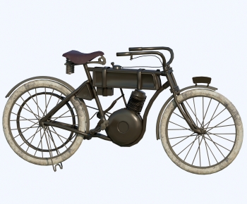 Modern Retro Style Bicycle-ID:467770103