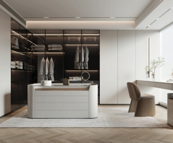 Modern Clothes Storage Area-ID:111160395