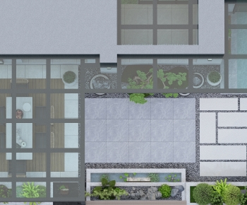 New Chinese Style Courtyard/landscape-ID:363419192