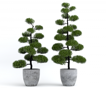 Modern Ground Green Plant Potted Plants-ID:575969935
