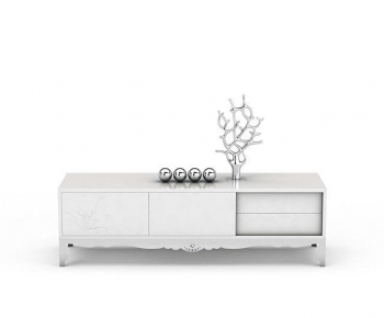 Simple European Style TV Cabinet-ID:225810056
