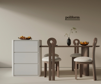 Modern Dining Table And Chairs-ID:948993921