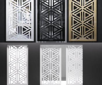 Modern Metal Screen Partition-ID:103371144