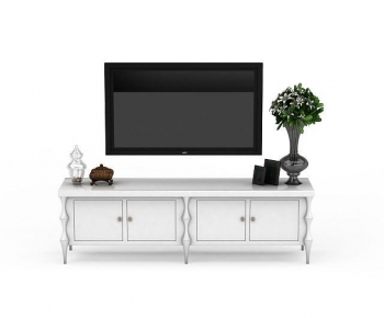 Simple European Style TV Cabinet-ID:533356904