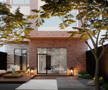 Modern Courtyard/landscape-ID:925620089
