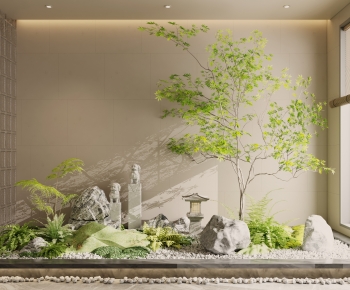 New Chinese Style Plant Landscaping-ID:997140881