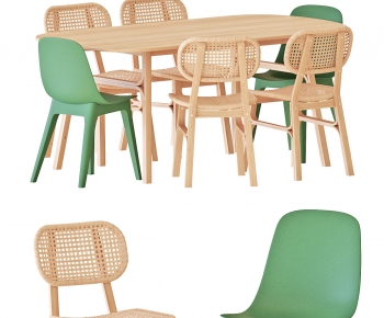 Modern Dining Table And Chairs-ID:652467978