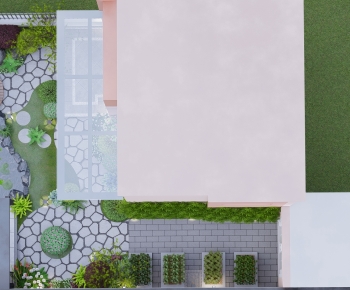 New Chinese Style Courtyard/landscape-ID:120570908