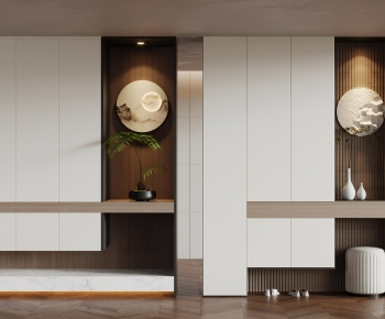 Modern Shoe Cabinet-ID:179797895