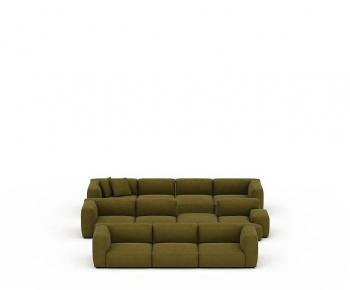 Modern Three-seat Sofa-ID:888811113