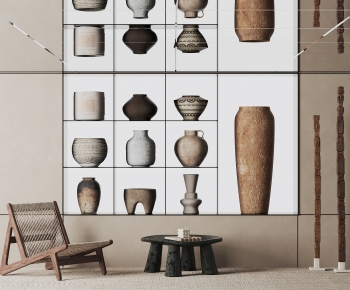 Modern Clay Pot-ID:119900775