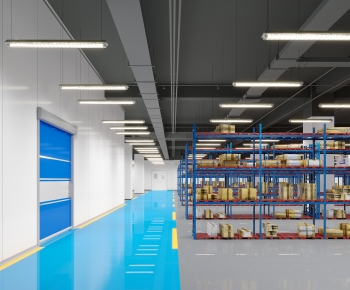Modern Factory Floor/warehouse-ID:356621031