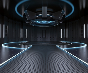 Modern Exhibition Hall-ID:848803044