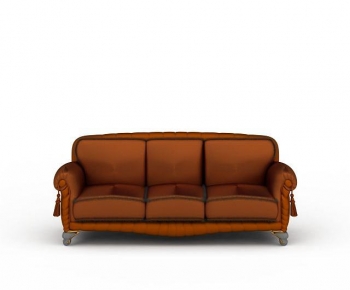 European Style Three-seat Sofa-ID:446775918