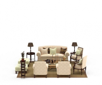 European Style Sofa Combination-ID:476906067