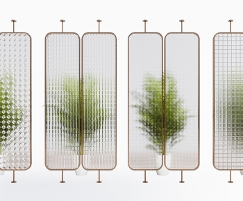 Modern Glass Screen Partition-ID:820137985