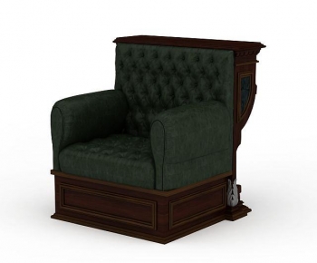 European Style Single Sofa-ID:889321093