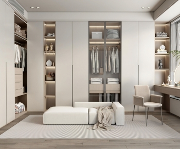 Modern Clothes Storage Area-ID:773577933