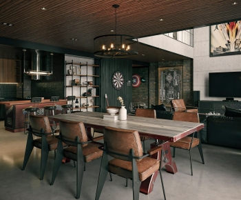 American Style Dining Room-ID:447381028