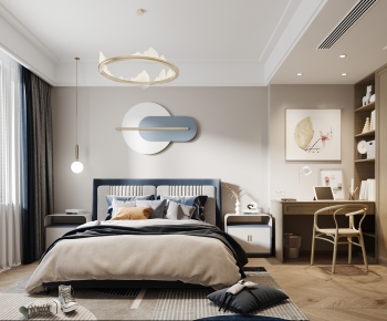 Modern Boy's Room And Son's Room-ID:851249933