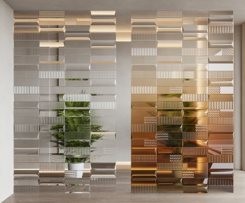 Modern Glass Screen Partition-ID:799717902